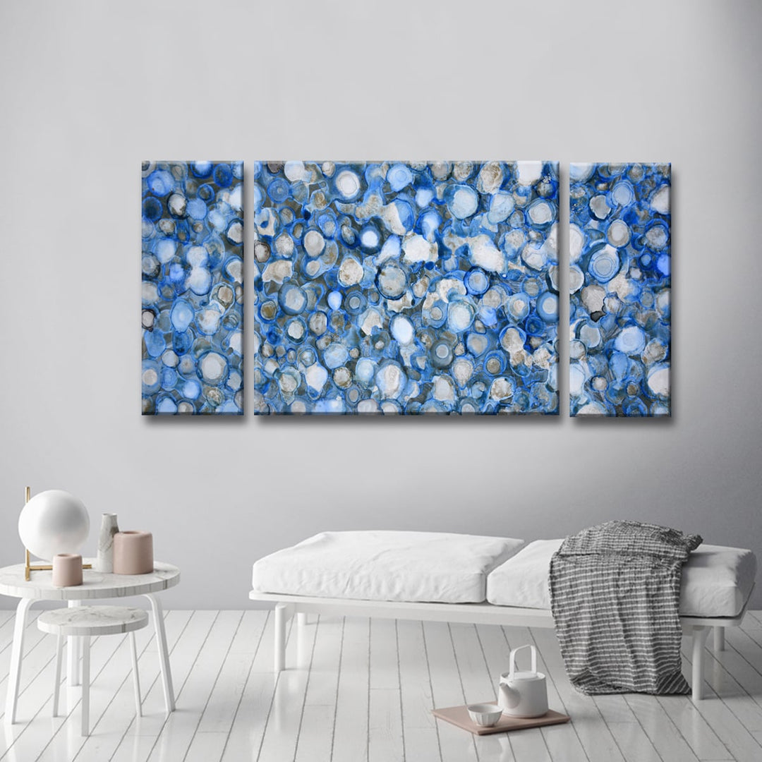 Arctic River Stones' By Norman Wyatt Jr. Wrapped Canvas Wall