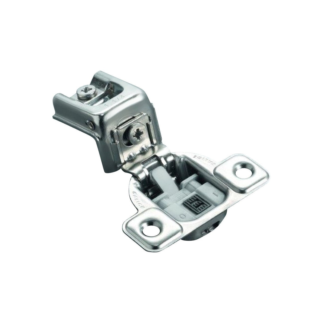 Salice Silvertone Finish Metal 106-degree 1-1/4-inch Overlay