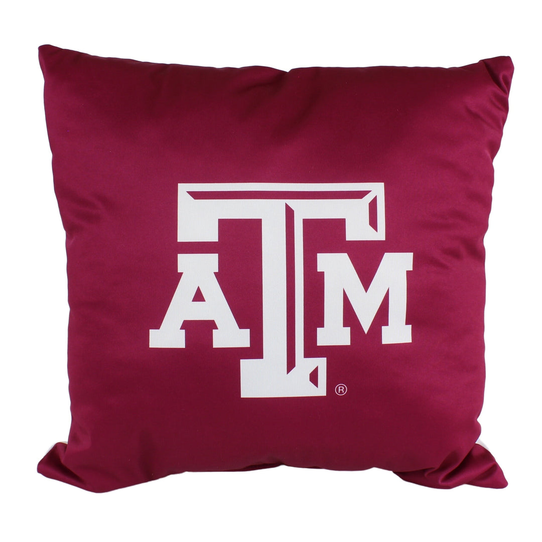 Texas A M Aggies 16 Inch Decorative Throw Pillow Multi Color