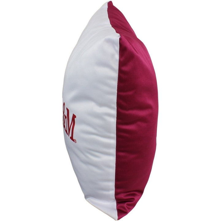Texas A M Aggies 16 Inch Decorative Throw Pillow Multi Color Sports Traditional Polyester One Single Reversible